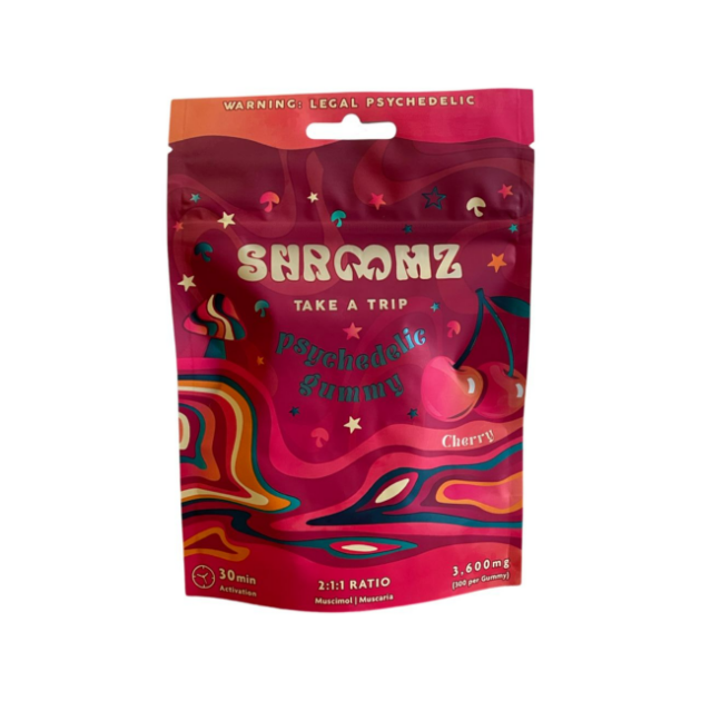 Shroomz Amanita Muscaria 3600mg Psychedelic Gummies Front