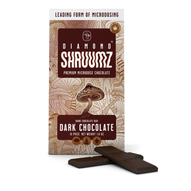 Space Gods Shruumz Chocolate Bar Dark Chocolate