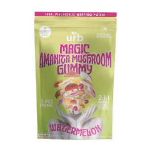 URB Amanita Magic Mushroom Gummies 3PK Watermelon Gummies