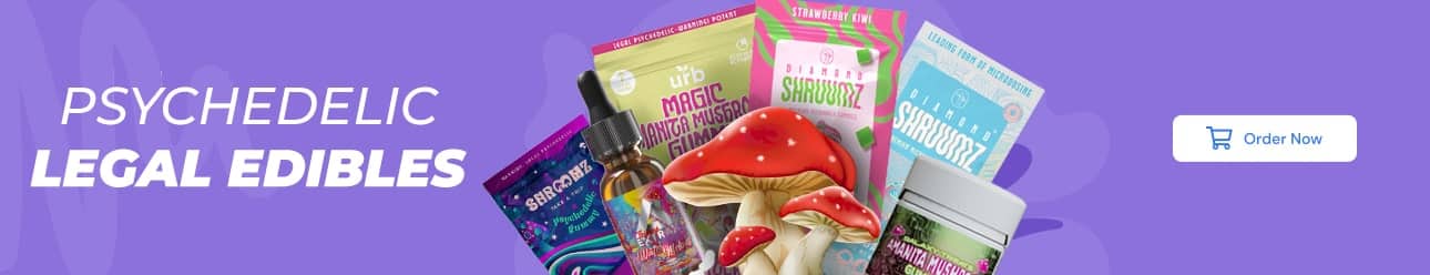 shrooms4u psychedelic legal edibles banner min