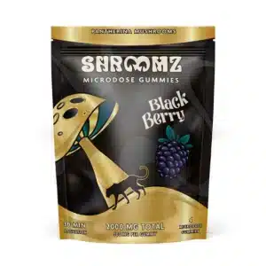 Shroomz Muscimol Infused Amanita Mushroom Gummies - 2000MG Black Berry Pantherina